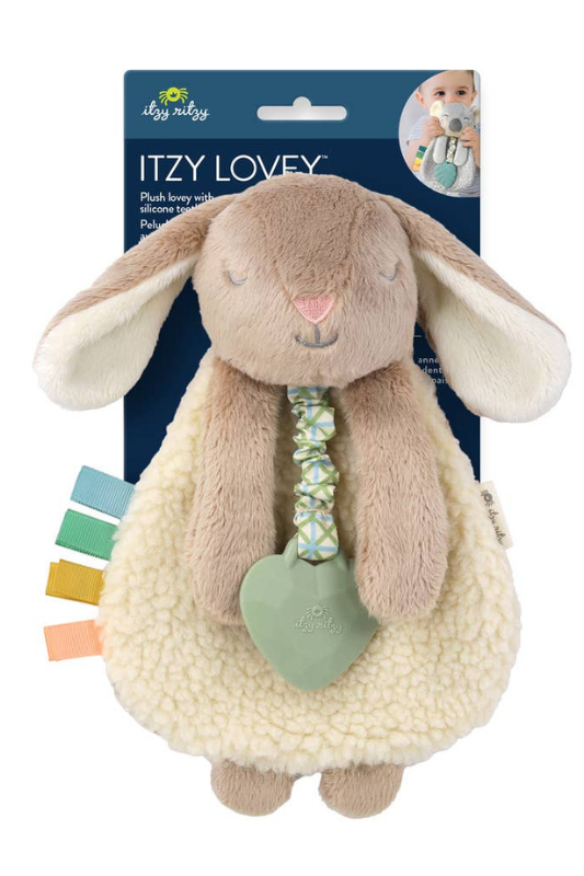 Taupe Bunny Itzy Friends Lovey™ Plush – bellagreyboutique