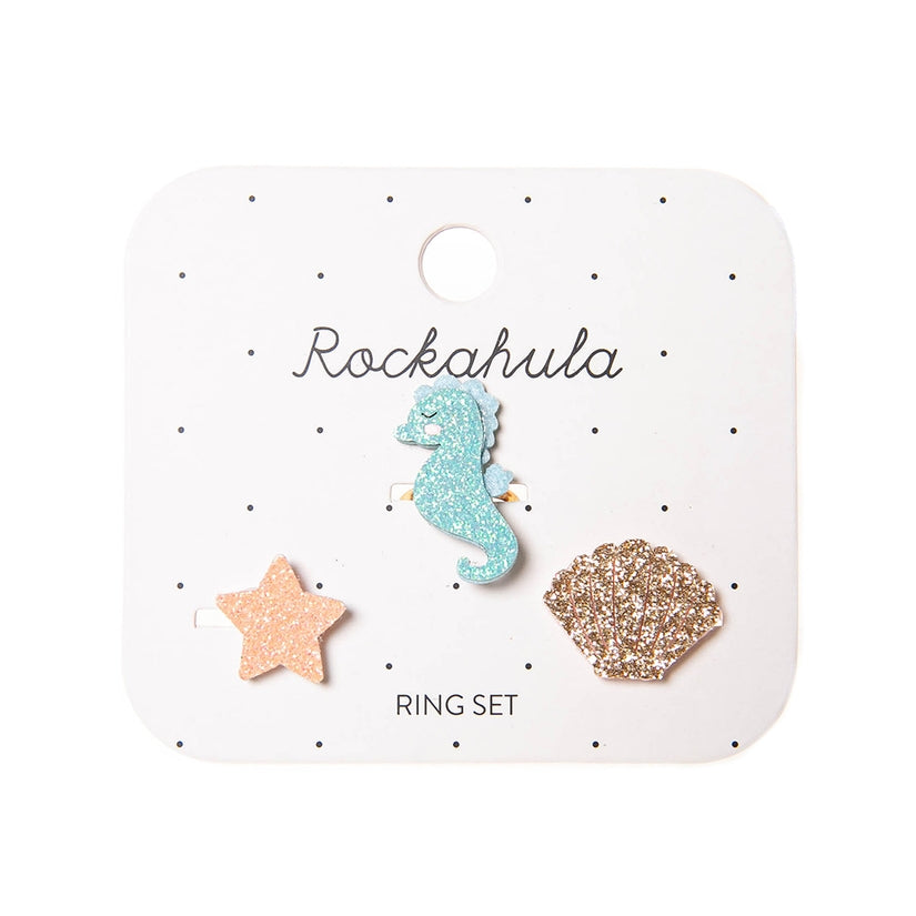 SYLVIA SEAHORSE RING SET SYLVIA SEAHORSE RING SET
