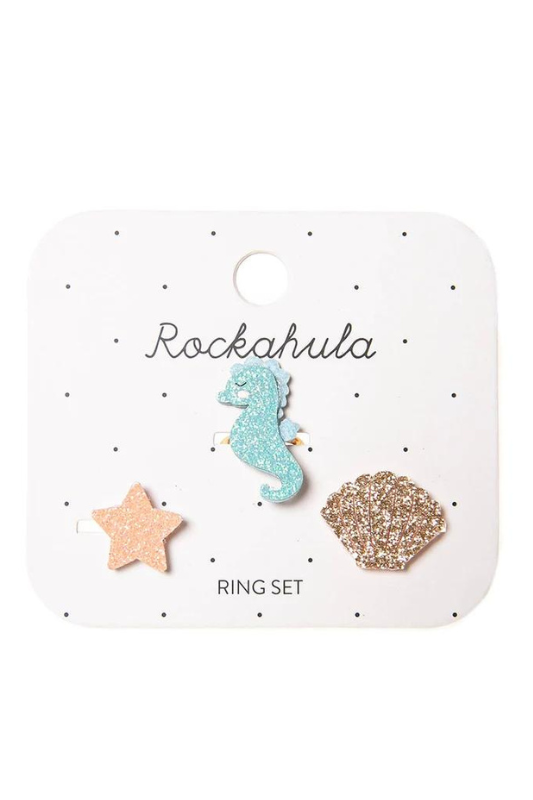 SYLVIA SEAHORSE RING SET SYLVIA SEAHORSE RING SET